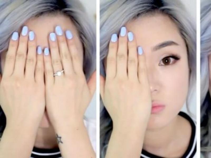 Hvordan man tegner asiatiske øjne til piger med et europæisk snit